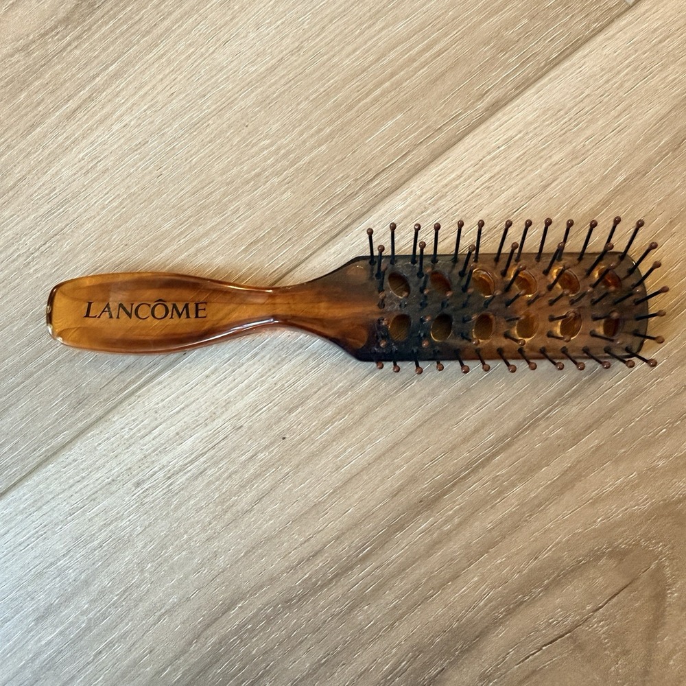 Lancôme Vintage Tortoiseshell Brown‎ Hairbrush